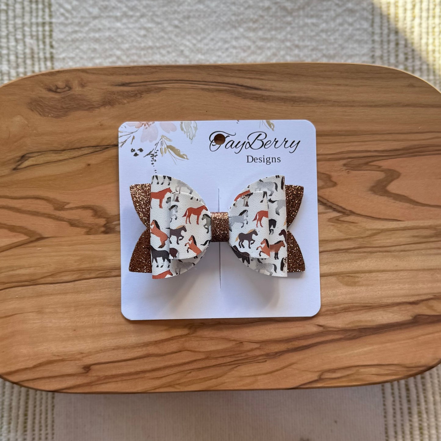 Horses - 3.5" Harper Faux Leather
