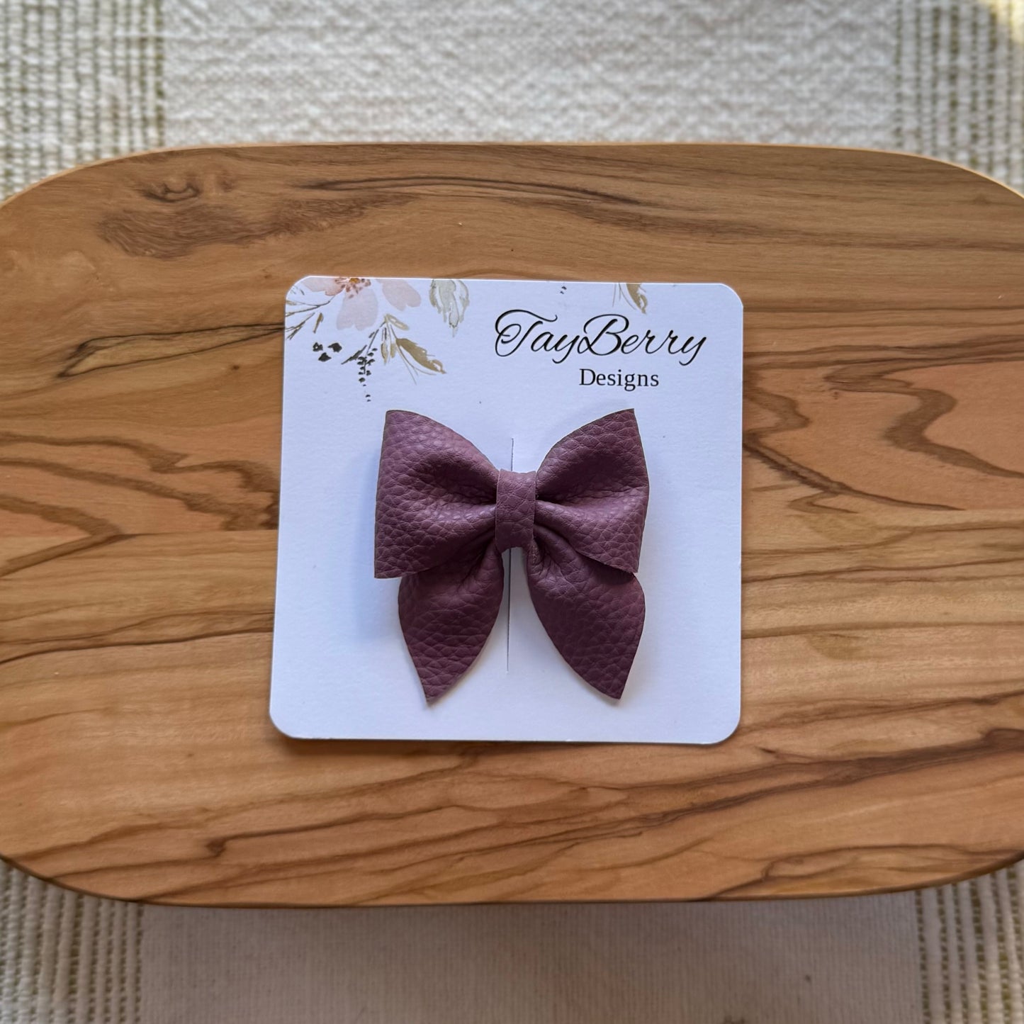 Dust Purple - Mini Sailor Faux Leather