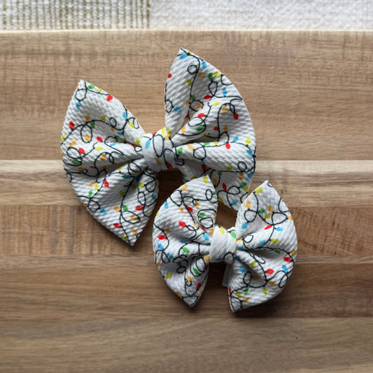 Christmas Lights - Floppy, Scrunchies & Head Wraps
