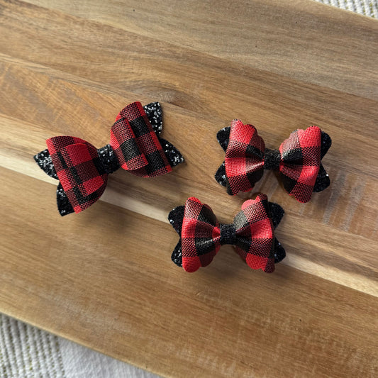 Buffalo Plaid - Faux Leather
