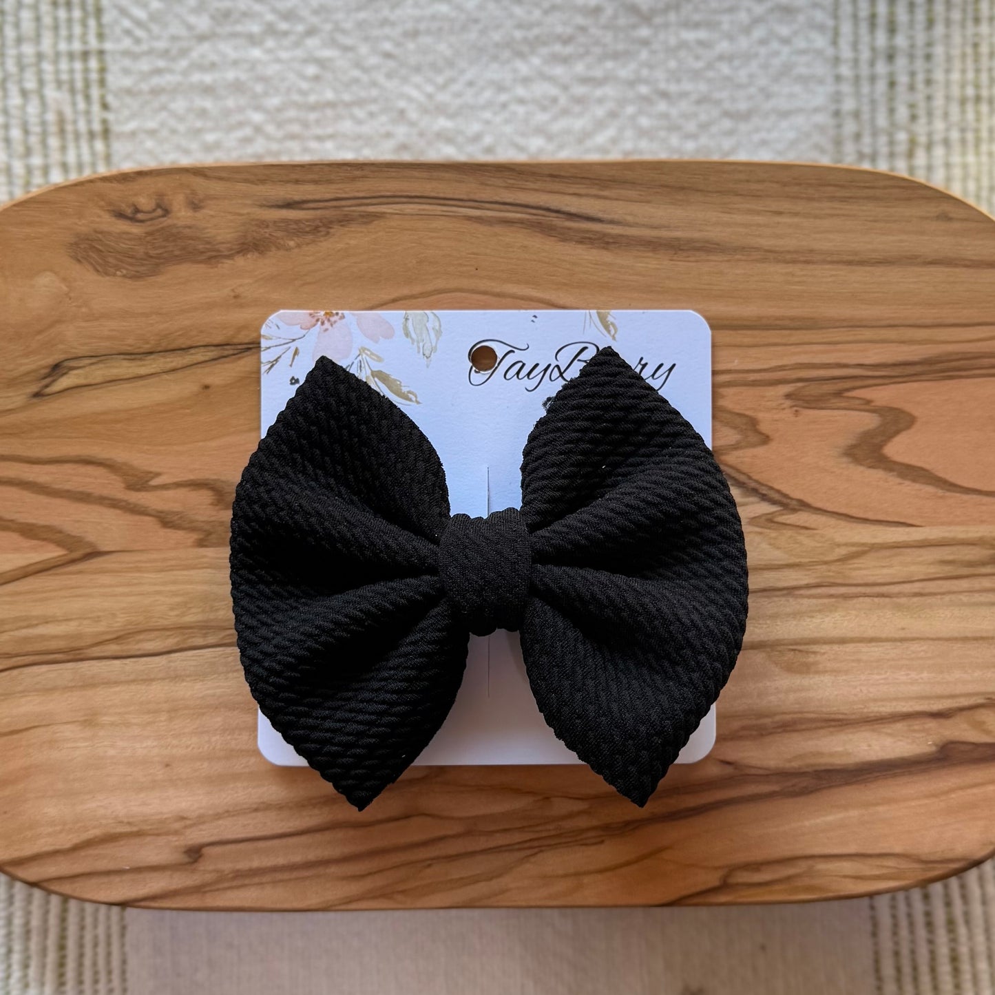 Black - Medium Clip