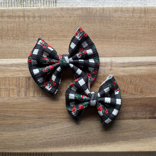 Flowers & Plaid - Floppy, Scrunchies & Head Wraps