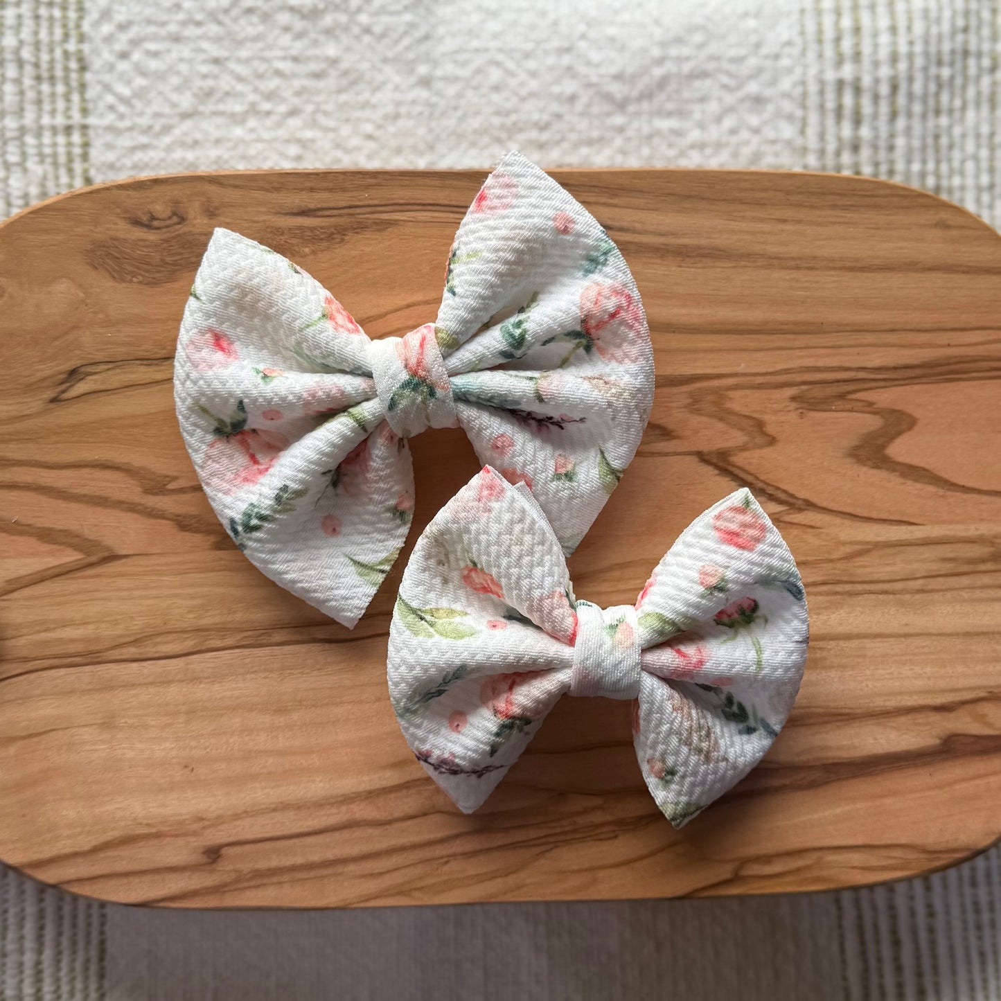 Peach Flowers - Floppy CLIP