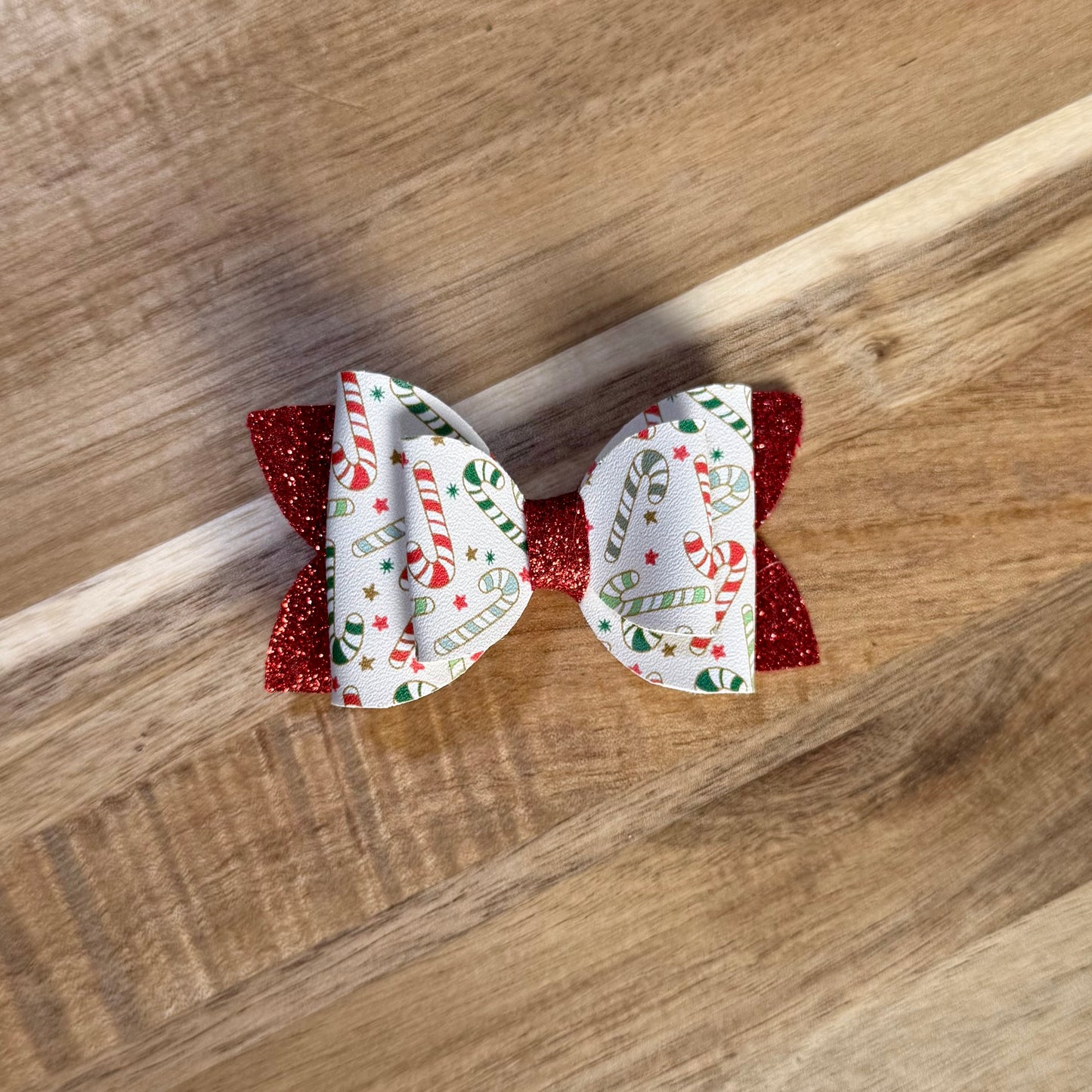 Candy Canes - 3" Harper Faux Leather