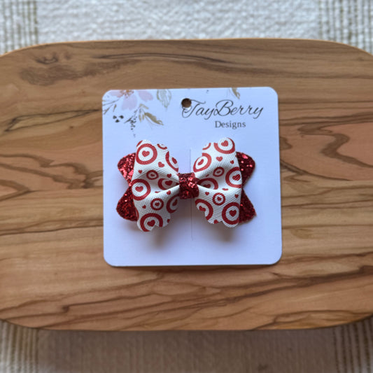 Target Hearts - Daisy Faux Leather