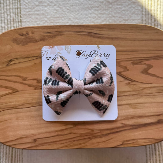 Pink Leopard Mini - Mini Clip