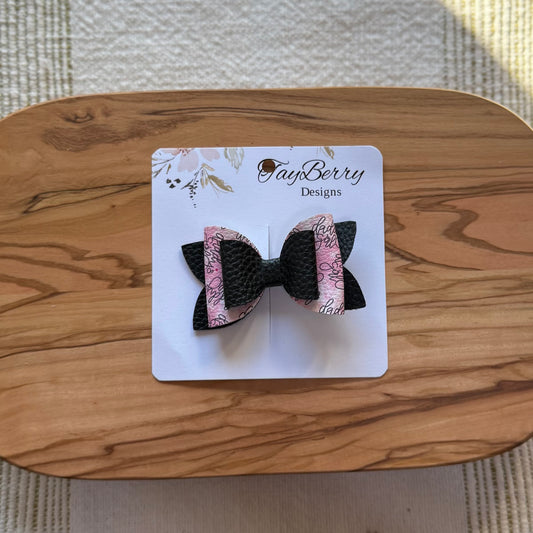 Daddy's Girl - 3" Harper Faux Leather