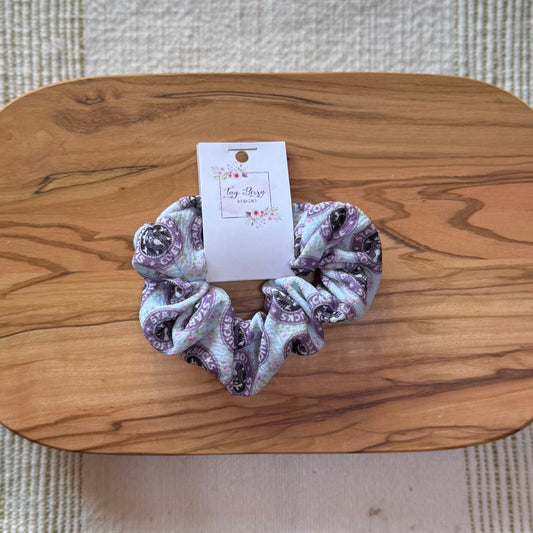 Purple Starbs Scrunchie